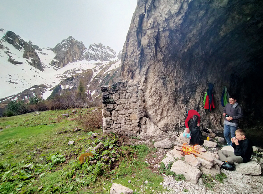 Bivacco in Valle Ombretta Trekking Escursioni Elbec